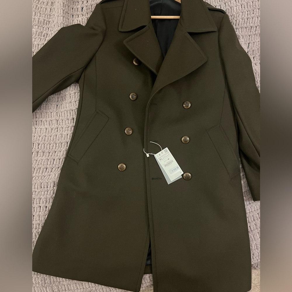 Zara military coat